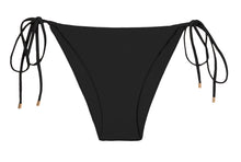 Load image into Gallery viewer, Product Front: Rio De Sol Bottom Bottom Nero Lacinho