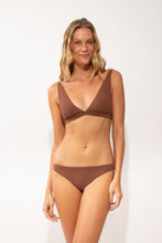 Load image into Gallery viewer, Model Front: Rio De Sol Bottom Bottom Sand-Cappuccino Leblon