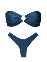 Load image into Gallery viewer, Product Front: Rio De Sol Set Set Shimmer-Shark Mavi Nara