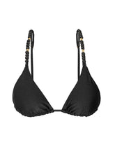Load image into Gallery viewer, Product Front: Rio De Sol Top Top Shimmer-Black Lia-Noa
