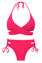 Load image into Gallery viewer, Product Front: Rio De Sol Set Set Dots-Virtual-Pink Kate Madrid