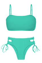Load image into Gallery viewer, Product Front: Rio De Sol Set Set Opal Bandeau-Reto Madrid