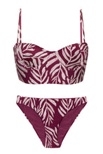 Load image into Gallery viewer, Product Front: Rio De Sol Set Set Palms-Vine Balconet-Anna Comfy