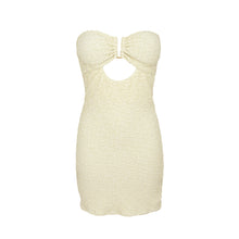 Load image into Gallery viewer, Product Front: Rio De Sol Mini Dress Brisa-Offwhite Sara Dress