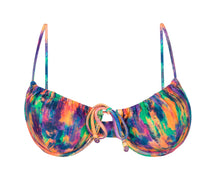 Load image into Gallery viewer, Product Front: Rio De Sol Top Top Euphoria Balconet-Tie