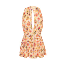 Load image into Gallery viewer, Product Front: Rio De Sol Mini Dress Mosaico Low Cut Dress