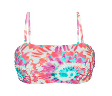 Load image into Gallery viewer, Product Front: Rio De Sol Top Top Splash Bandeau-Reto