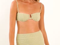 Load and play video in Gallery viewer, Video: Rio De Sol Beach Skirt Brisa-Pistache Rubi Skirt