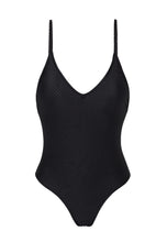 Load image into Gallery viewer, Product Front: Rio De Sol One-Piece Cloque Preto Hype