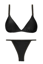 Load image into Gallery viewer, Product Front: Rio De Sol Set Set Shimmer-Black Tri-Fixo California