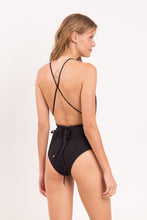 Load image into Gallery viewer, Image 07: Rio De Sol One-Piece Shimmer-Black New Vegas
