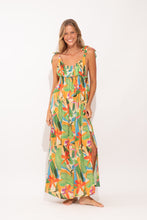 Load image into Gallery viewer, Model Front: Rio De Sol Maxi Dresses Tropical Long Dress Chiara
