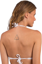 Load image into Gallery viewer, Image 08: Rio De Sol Top Top Bora-White Tri-Cos
