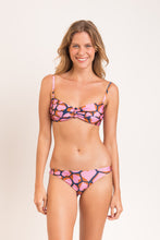 Load image into Gallery viewer, Model Front: Rio De Sol Top Top Amore-Pink Bandeau-Crispy
