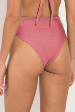 Load image into Gallery viewer, Image 06: Rio De Sol Bottom Bottom Shimmer-Confetti Belted-High-Waist
