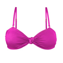 Load image into Gallery viewer, Product Front: Rio De Sol Top Top Shimmer-Gaia Bandeau-Joy
