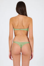 Load image into Gallery viewer, Model Back: Rio De Sol Set Set Oliva Bandeau-No Nice-Fio
