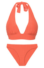 Load image into Gallery viewer, Product Front: Rio De Sol Set Set Light-Peach Halter-Cos Essential-Comfy
