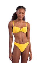Load image into Gallery viewer, Image 04: Rio De Sol Top Top Malibu-Yellow Balconet
