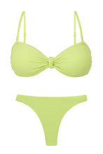 Load image into Gallery viewer, Product Front: Rio De Sol Set Set Bora-Citrus Bandeau-Joy Leblon-Fio
