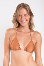 Load image into Gallery viewer, Gallery: Rio De Sol Top Top Nocciola Frufru
