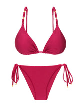 Load image into Gallery viewer, Product Front: Rio De Sol Set Set Shimmer-Desejo Lia-Noa Lacinho
