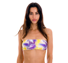 Load image into Gallery viewer, Gallery: Rio De Sol Top Top Tiedye-Purple Bandeau-Reto
