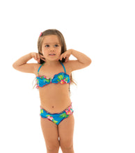 Load image into Gallery viewer, Model Front: Rio De Sol Girl's Two-Piece Hookeri Girl
