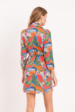 Load image into Gallery viewer, Model Back: Rio De Sol Shirtdress Jungle Chemise
