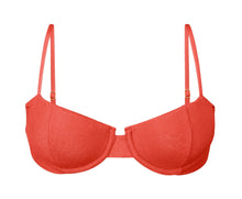 Load image into Gallery viewer, Product Front: Rio De Sol Top Top Malibu-Chili Balconet
