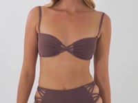 Load and play video in Gallery viewer, Video: Rio De Sol Bottom Bottom Malibu-Ebano Highwaist-Spin-Iris
