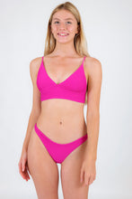 Load image into Gallery viewer, Model Front: Rio De Sol Bottom Bottom Cotele-Amaranto Essential-Comfy
