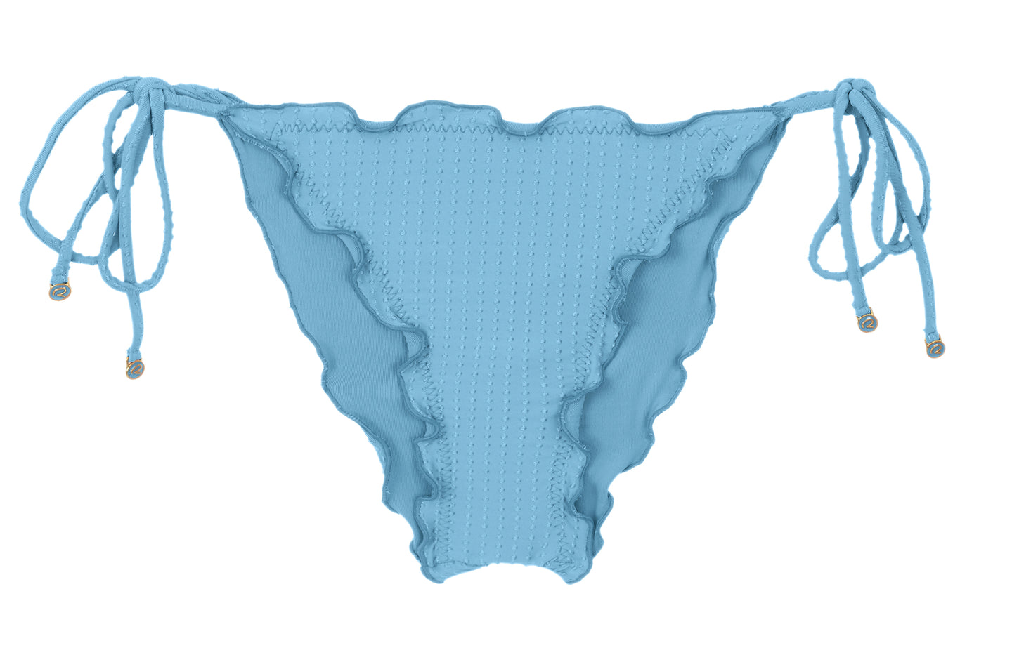 Product Front: Rio De Sol Bottom Bottom Dots-Sky Frufru