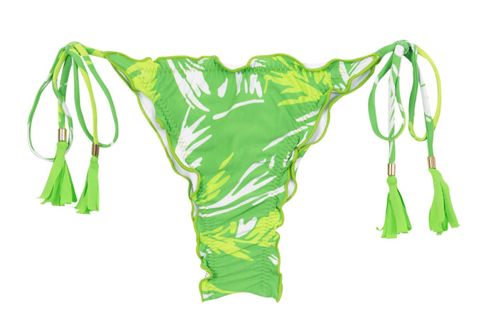 Product Front: Rio De Sol Bottom Bottom Green-Palms Frufru-Fio