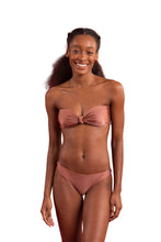 Load image into Gallery viewer, Model Front: Rio De Sol Bottom Bottom Shimmer-Copper Essential
