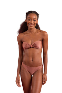 Model Front: Rio De Sol Bottom Bottom Shimmer-Copper Essential