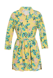 Product Front: Rio De Sol Shirtdress Chemise Florescer