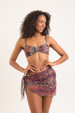 Load image into Gallery viewer, Image 05: Rio De Sol Beach Skirt Cobra Mini-Sarong

