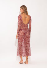 Load image into Gallery viewer, Model Back: Rio De Sol Maxi Dresses Dune Dress Lucy

