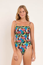 Load image into Gallery viewer, Model Front: Rio De Sol One-Piece Flair Cleo
