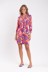 Model Front: Rio De Sol Beach Dresses Funny Chemise