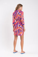 Load image into Gallery viewer, Model Back: Rio De Sol Shirtdress Funny Chemise
