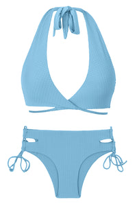 Product Back: Rio De Sol Set Set Dots-Sky Kate Madrid