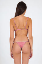 Load image into Gallery viewer, Model Back: Rio De Sol Set Set Shimmer-Confetti Tri-Fixo California

