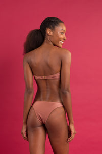 Image 10: Rio De Sol Set Set Shimmer-Copper Bandeau-Joy Essential