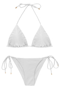 Product Front: Rio De Sol Set Set Shimmer-White Tri-Inv Cheeky-Tie