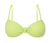 Load image into Gallery viewer, Product Front: Rio De Sol Top Top Bora-Citrus Bandeau-Joy
