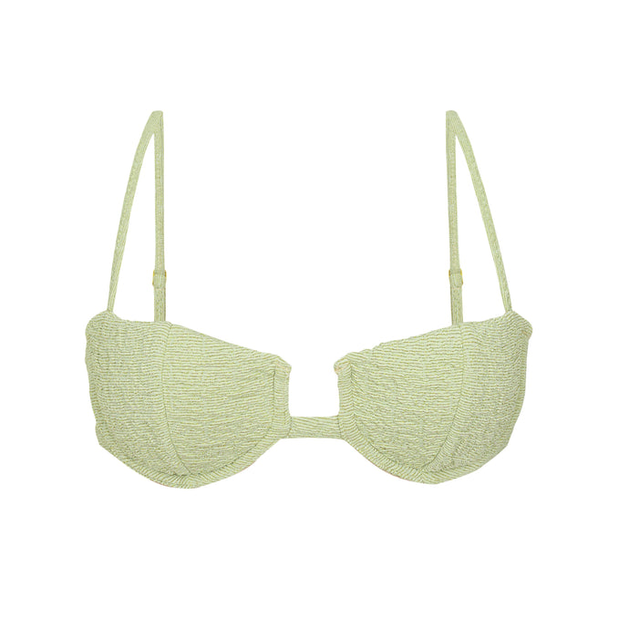 Product Front: Rio De Sol Top Top Brisa-Pistache Juliette