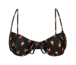 Product Front: Rio De Sol Top Top Cashew Balconet-Tie