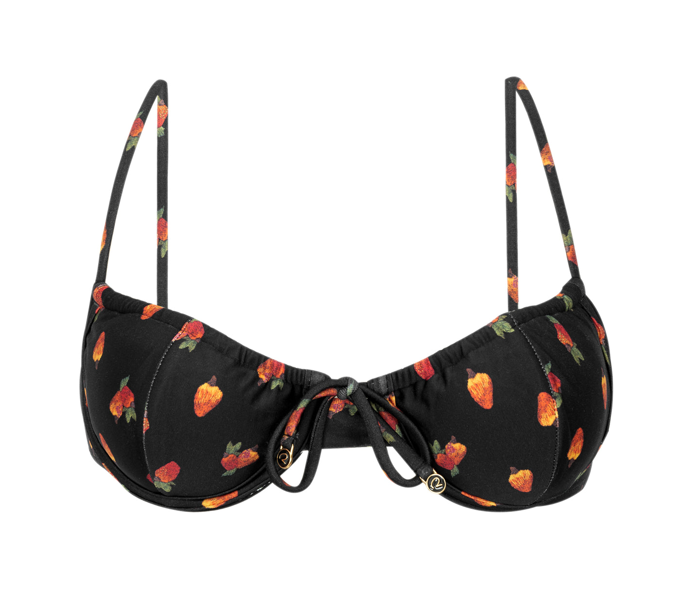Product Front: Rio De Sol Top Top Cashew Balconet-Tie